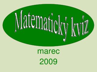 marec 2009