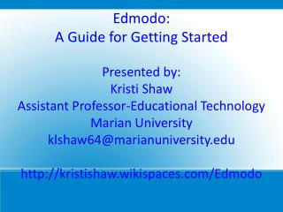 What is Edmodo?