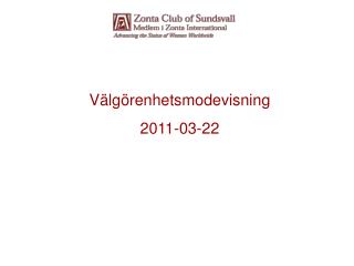 Välgörenhetsmodevisning 2011-03-22