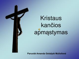 Kristaus kan čios apmąstymas