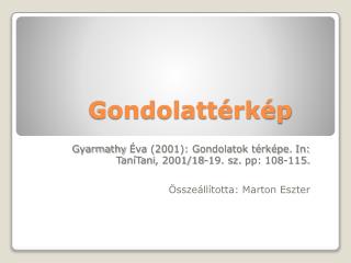 Gondolattérkép