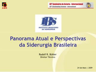 Panorama Atual e Perspectivas da Siderurgia Brasileira
