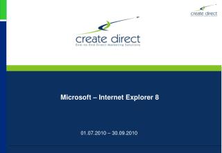Microsoft – Internet Explorer 8