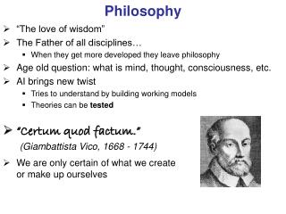 Philosophy