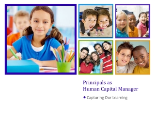 Principals as Human Capital Manager