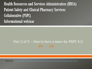 Part 2 of 5 – How to form a team for PSPC 5.0