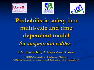 Probabilistic safety in a multiscale and time dependent model