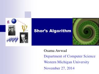 Shor’s Algorithm