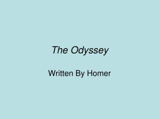 The Odyssey