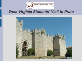 West Virginia Students' Visit to Prato