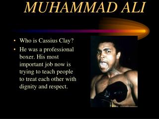 MUHAMMAD ALI