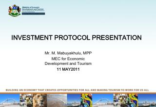 INVESTMENT PROTOCOL PRESENTATION