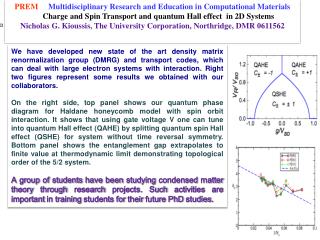 PREM Multidisciplinary Research and Education in Computational Materials