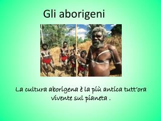 Gli aborigeni
