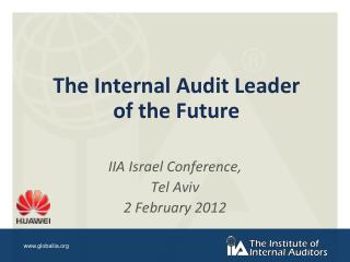 The Internal Audit Leader of the Future