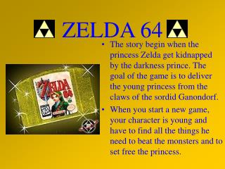 ZELDA 64