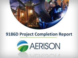 9186D Project Completion Report