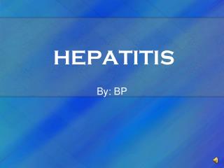 HEPATITIS