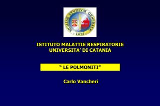 “ LE POLMONITI”