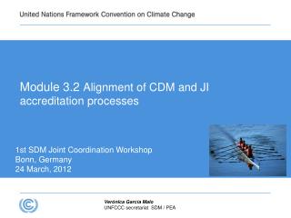 Module 3.2 Alignment of CDM and JI accreditation processes