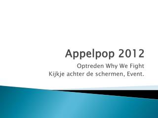 Appelpop 2012