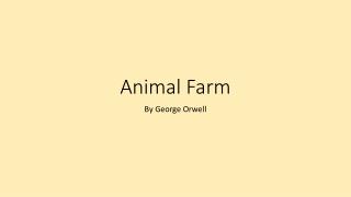 Animal Farm