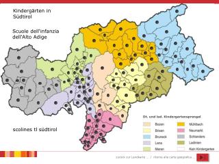 Kindergärten in Südtirol