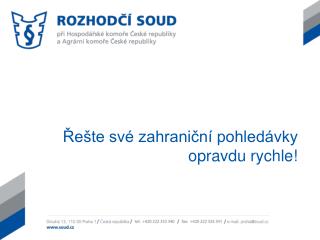 Řešte své zahraniční pohledávky opravdu rychle!
