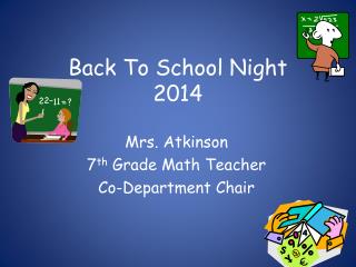 Back To School Night 2014