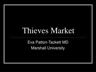 Thieves Market