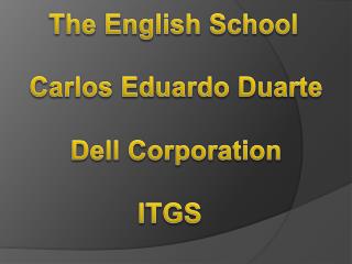 The English School