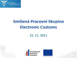 Smíšená Pracovní Skupina Electronic Customs