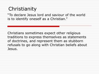 Christianity