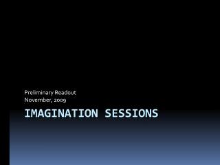 Imagination Sessions