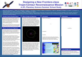 Planetary Science Summer School