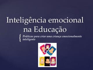 Inteligência emocional na Educação