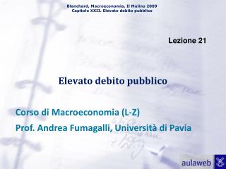 Lezione 21