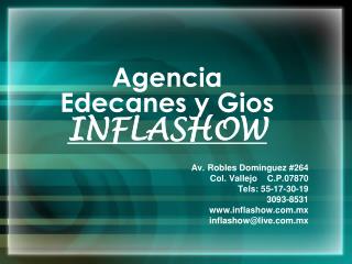 Agencia Edecanes y Gios INFLASHOW