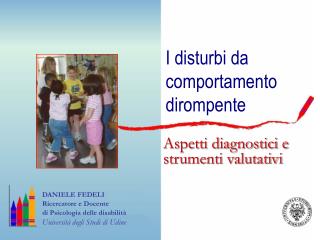 I disturbi da comportamento dirompente