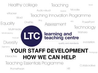 Your Staff development how we can help