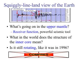 Squiggly-line-land view of the Earth