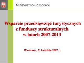 Nowa perspektywa finansowa 2007-2013