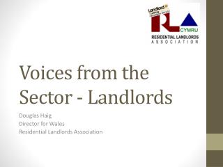 Voices from the Sector - Landlords