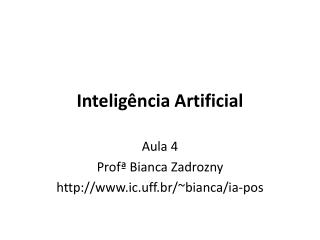 Inteligência Artificial