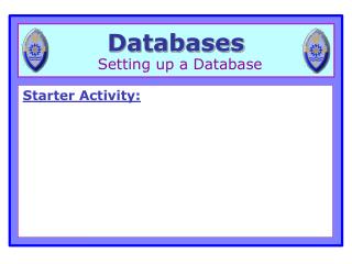 Databases