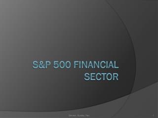 S&amp;P 500 Financial Sector