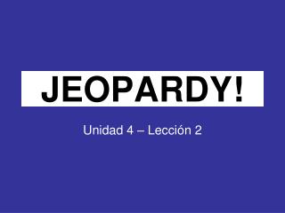 JEOPARDY!