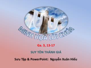 MINH HỌA LỜI CHÚA