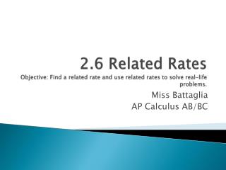 Miss Battaglia AP Calculus AB/BC