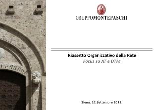 Siena , 12 Settembre 2012